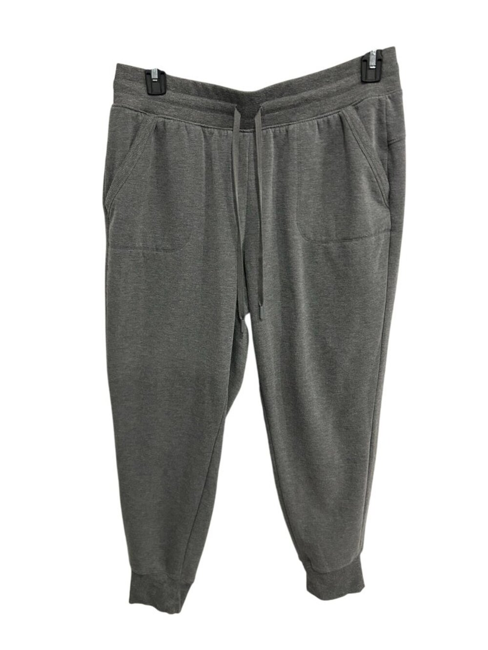 Athletic Works Large Gray Jogger Pants Pockets Drawstring Gorpcore Nomadcore